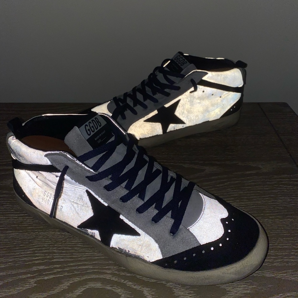 Golden Goose Mens Mid Star Unisex